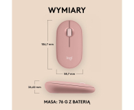 LOGITECH M350s 910-007014 różowa - 1172759 - zdjęcie 13